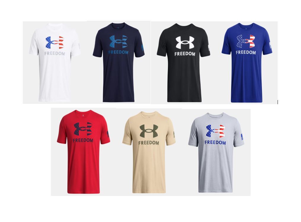 Under Armour Mens UA Men's UA Freedom Logo T-Shirt gallery