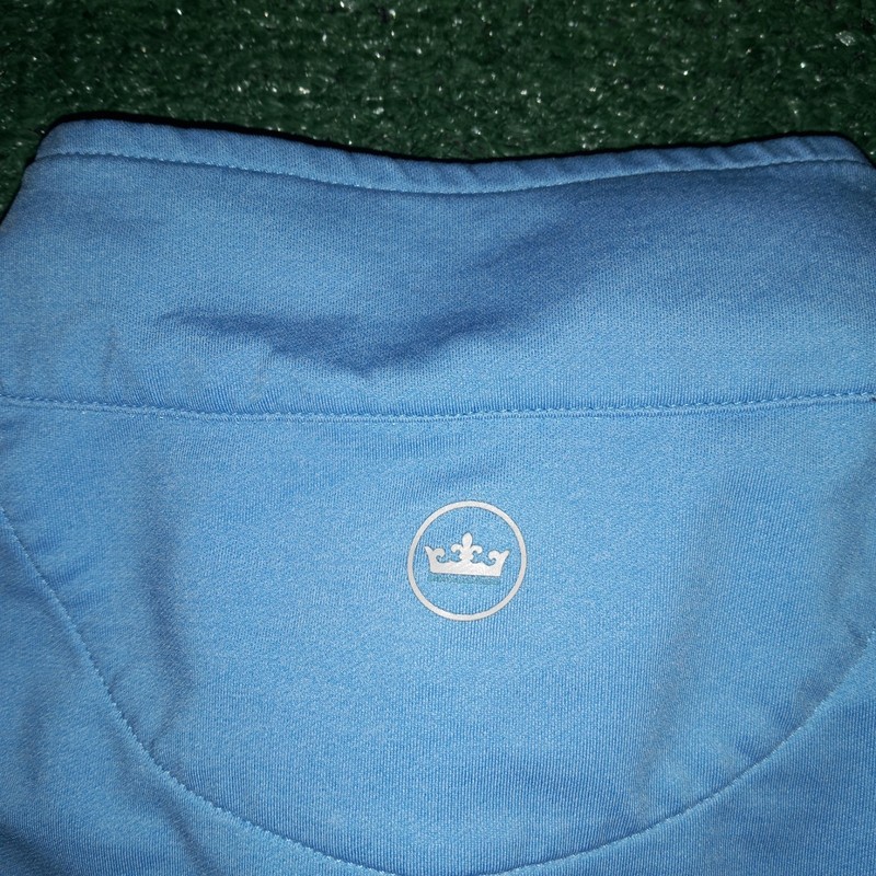 Peter Millar Perth Performance 1/4 Zip Chechessee Creek Club Golf Mens Large gallery