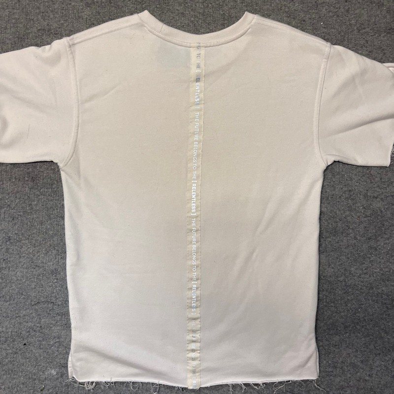 ASRV 0339 French Terry Tee Cream Beige white size small men’s gallery