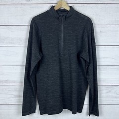 Lululemon Metal Vent Tech 1/2 Zip Pullover Men’s Medium Charcoal Spring Golf