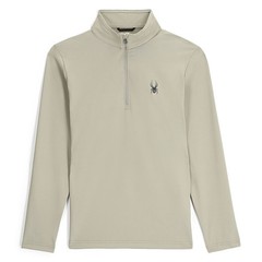 Spyder Prospect 1/2 Zip Men’s Shirt, Concrete, Large