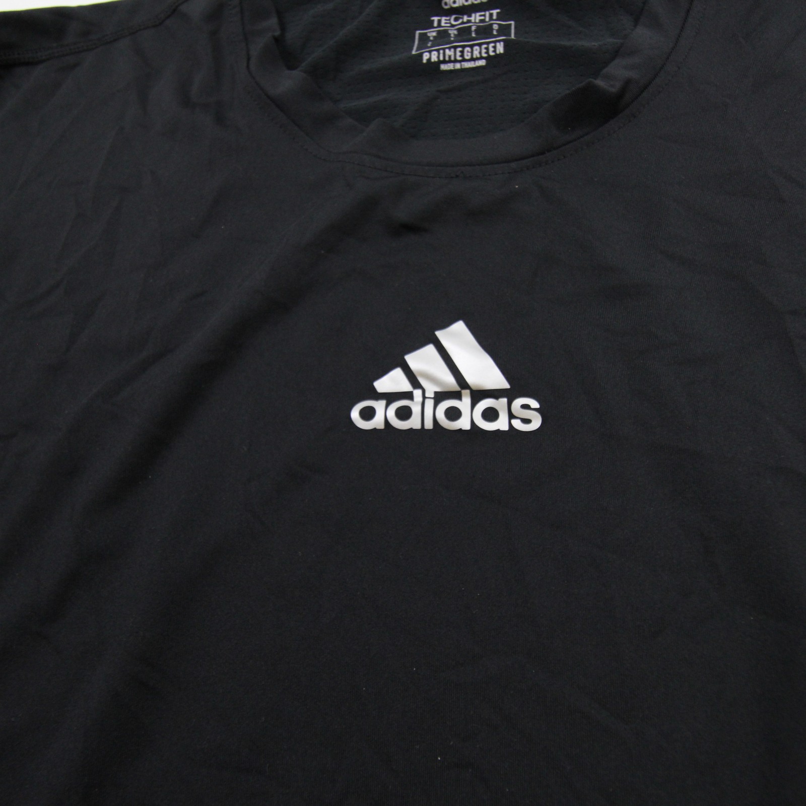 adidas Techfit Compression Top Men's Black Used L gallery