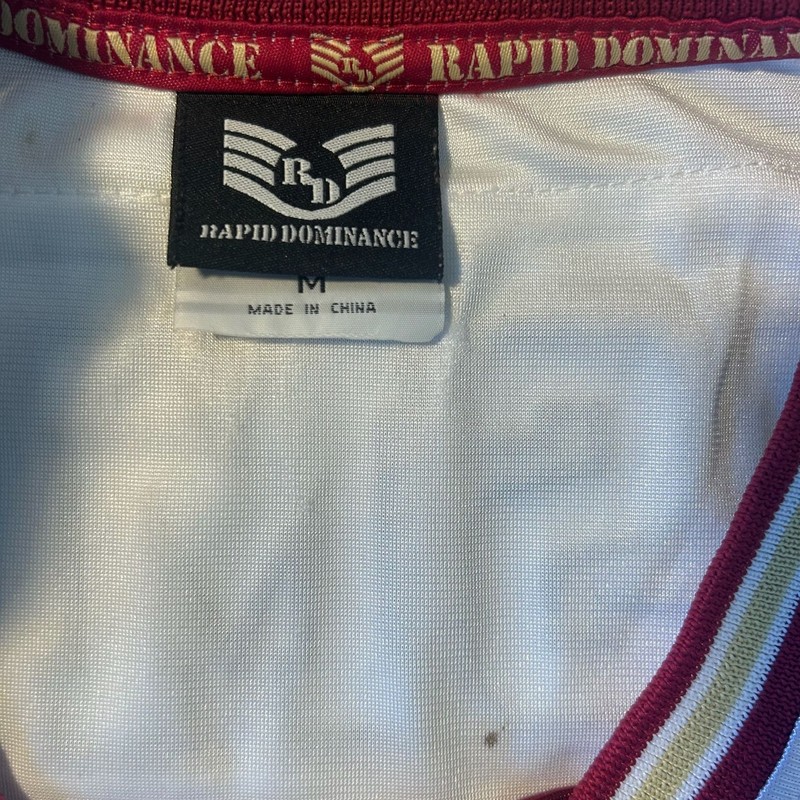 Rapid Dominance USMC Football Jersey White Mesh Military Graphic Medium Y2K gallery
