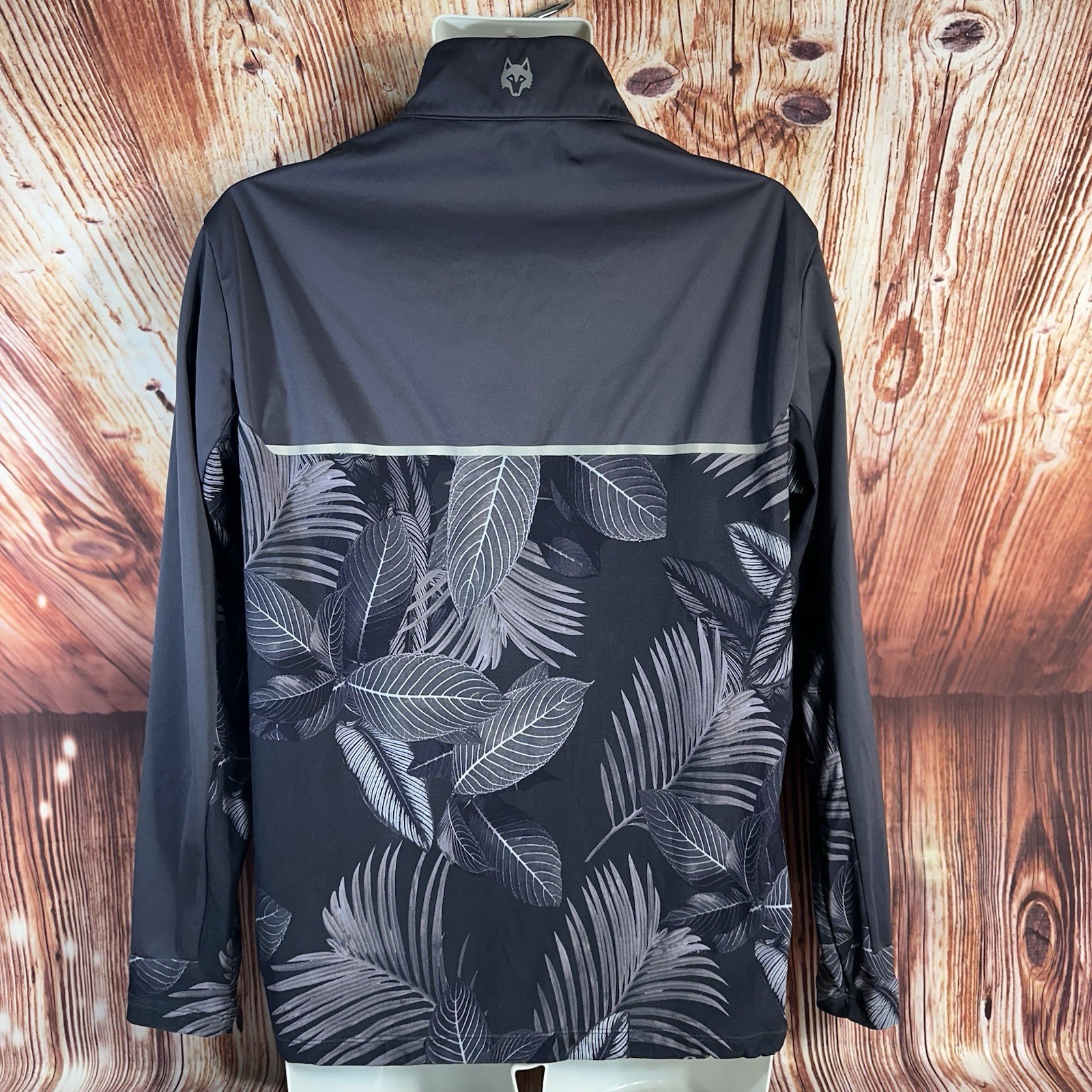 Greyson Mens Size Small Grey 1/4 Zip Up Pullover Performance Long Sleeve Shirt gallery