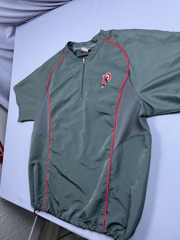 Nike Team Quarter Zip Pullover Jacket Men's Size XL Pirate Logo gallery