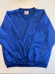 Augusta Sportswear Adult Royal Blue V-Neck Windshirt Pullover
