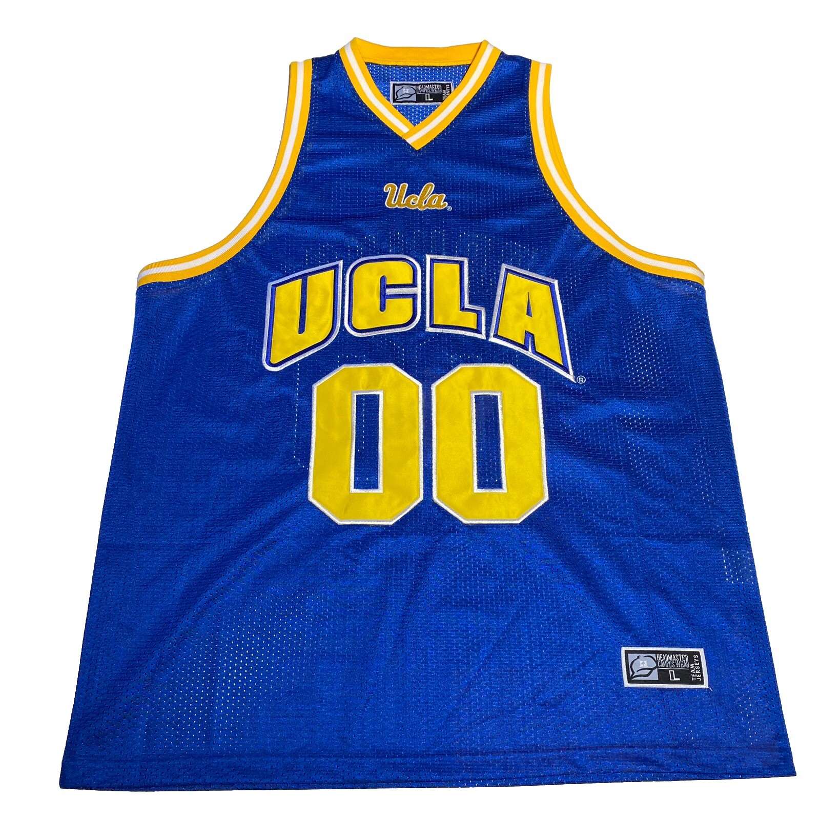 UCLA Bruins Basketball Jersey Men’s Large Blue Yellow gallery