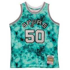 Mens Mitchell & Ness NBA GALAXY SWINGMAN JERSEY – SPURS 1998 DAVID ROBINSON