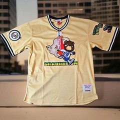 Headgear Classics Kanye West Graduation album baseball jersey Large NWT