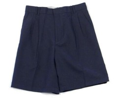 Reebok NFL Equipment Navy Blue Pleated Dress Shorts Men’s NEW