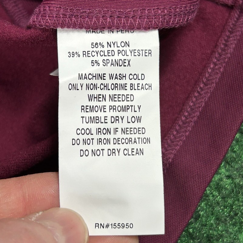 Greyson Golf Jacket Sequoia Large Maroon Meadowsweet Polyamide NWT MSRP $198 gallery
