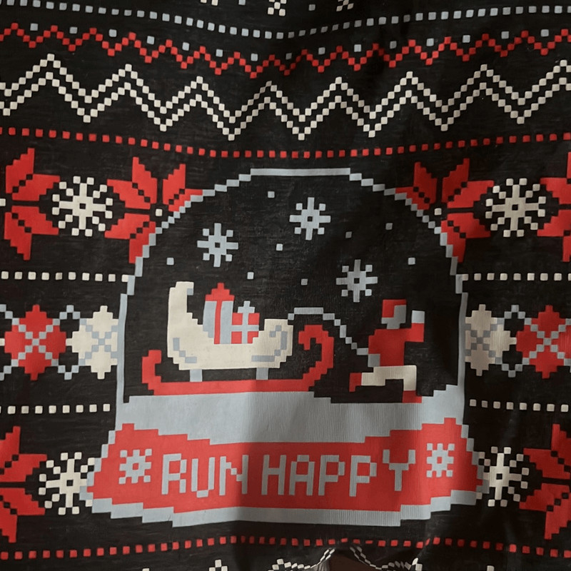 Brooks Pacesetter Medium Tee gray snow globe Run Happy gallery