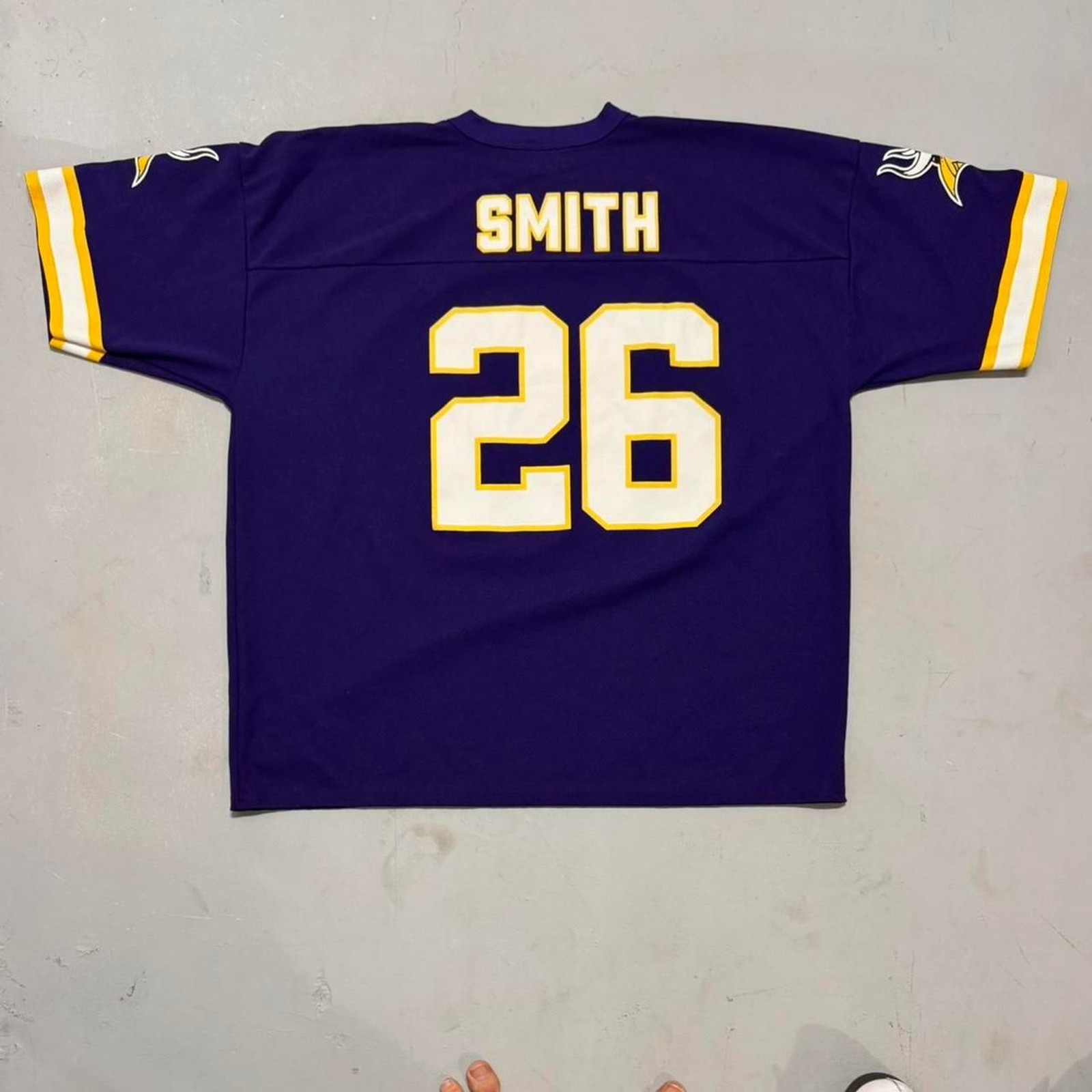 Logo-athletic Men's Purple and Navy Top gallery