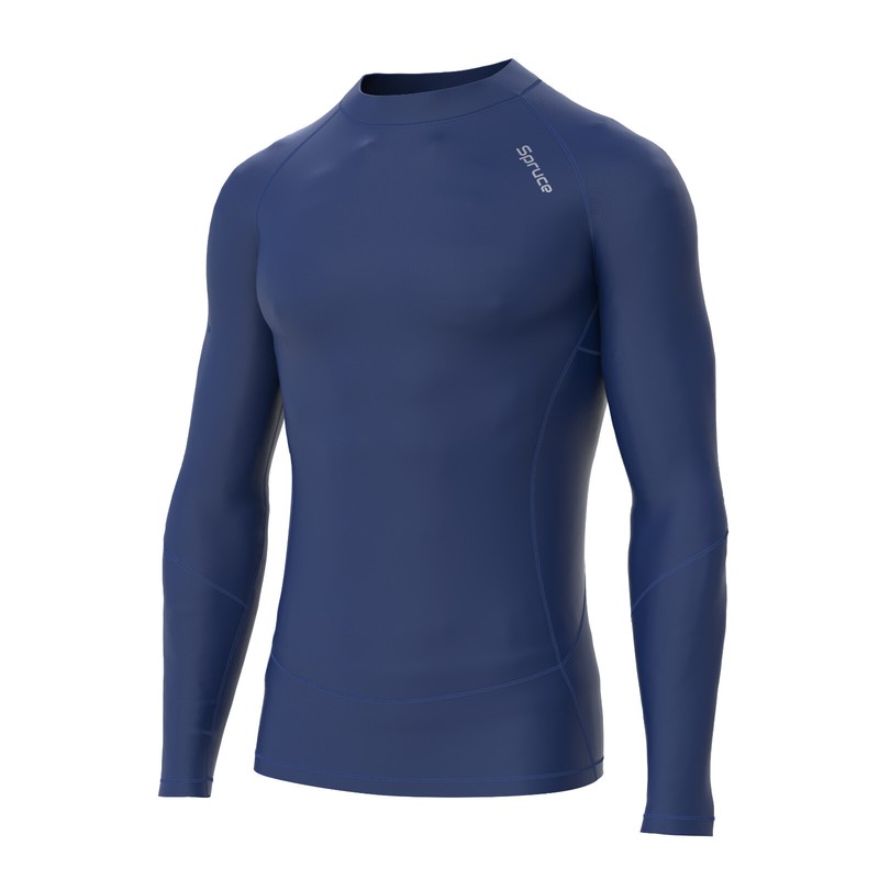 Mens Compression Shirt Full Sleeves with Under arm Mesh Panels BaseLayer Gym Top gallery