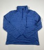 Ocean & Coast Pullover Mens Large Blue 1/4 Zip Stretch Performance Heathered gallery