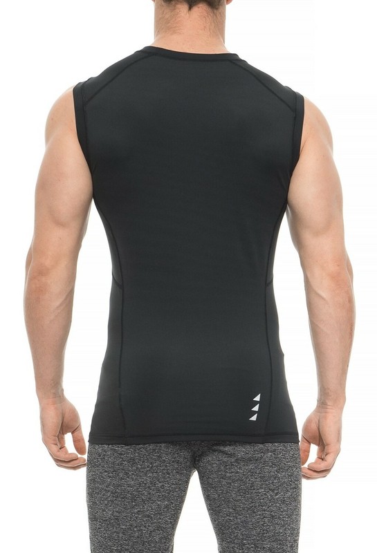 MISSION 'VaporActive Voltage' Compression Tank Top Men's M Fitness / Workout NWT gallery