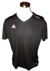 Adidas Entrada 22 Men’s Short-Sleeve Jersey Shirt, Ent22, Black, Size XL, NEW