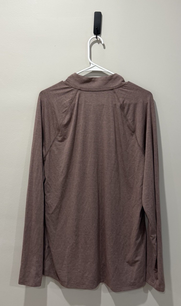 Free Fly Performance Bamboo 1/4 Zip Pullover Men’s Large Stretch gallery