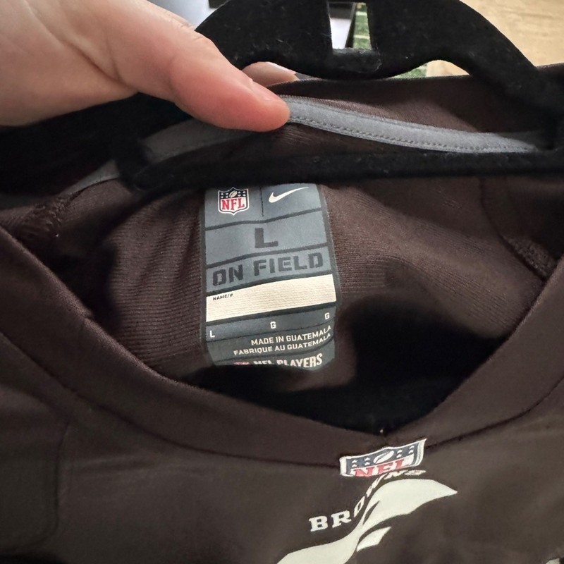 Johnny Manziel x Cleveland Browns 2014-25 x Nike Rookie Jersey in size Large gallery