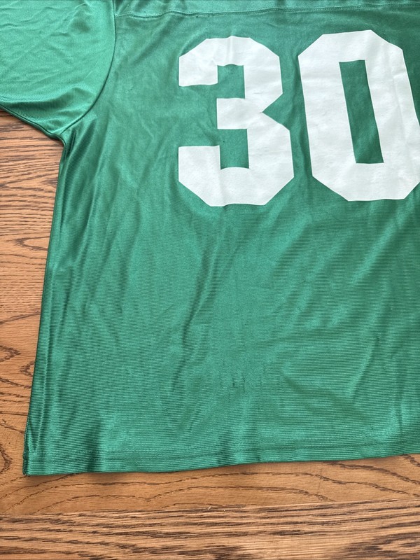 VTG John Deere Men’s 2XL Green Football Jersey Made in USA XXL gallery