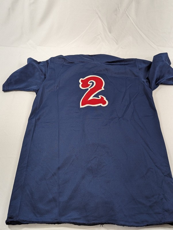 Vtg 1980’s Embroidered Baseball Jersey Angels YOUTH Large #34 Southland USA Made gallery
