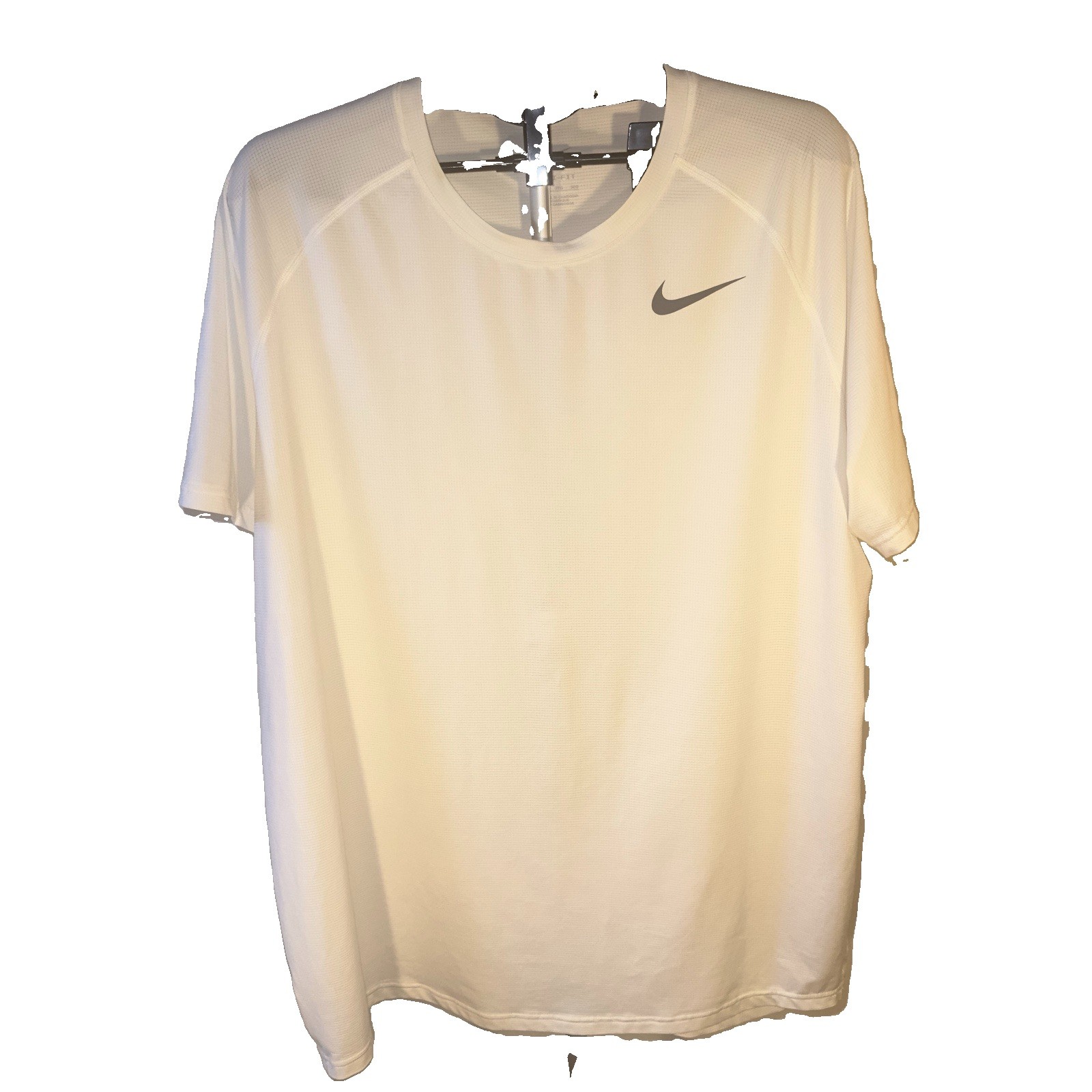Nike Dri Fit Men's Big & Tall White Petrformance Tee Size 3XL gallery