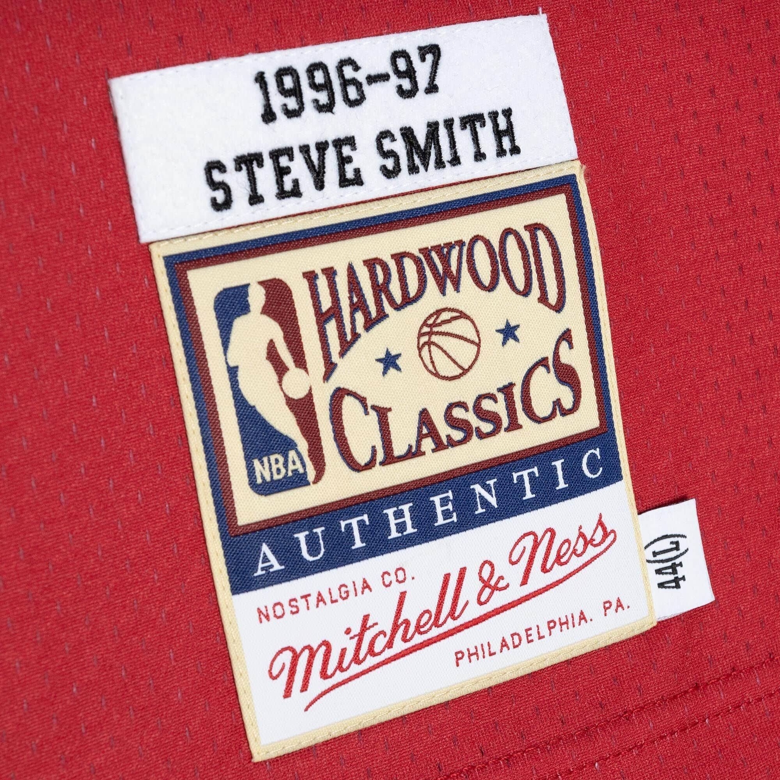 MITCHELL & NESS NBA AUTHENTIC JERSEY ATLANTA HAWKS 1996 STEVE SMITH gallery