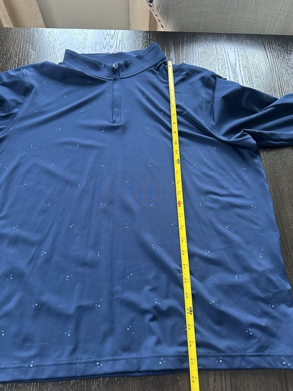 Men’s UNDER ARMOUR GOLF 1/4 Zip Pullover | Size XXL | Navy/Gray/ Orange gallery