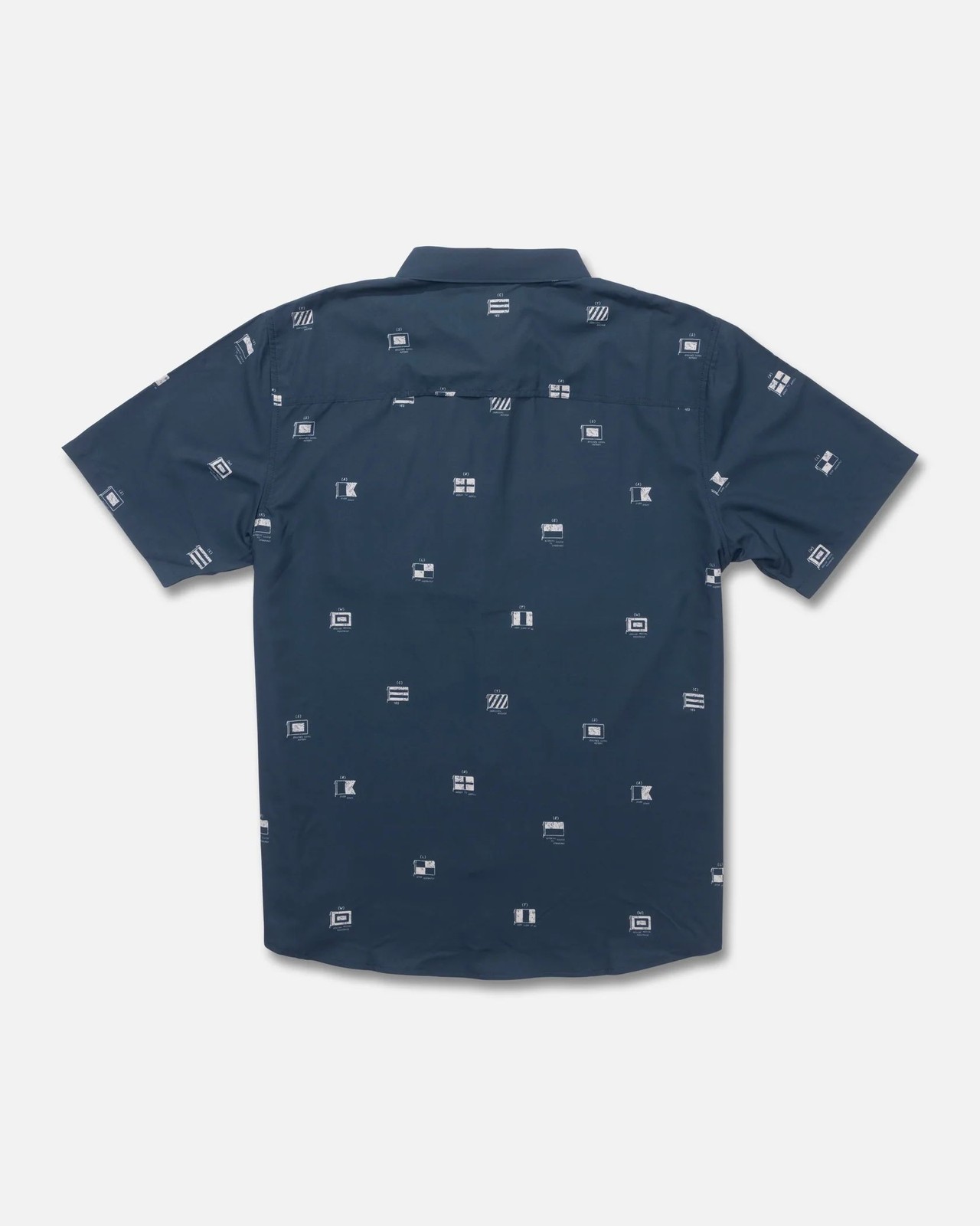 Salty Crew Flagship UV Button Up Men's Shirt, Midnight Navy, XX-Large gallery