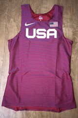 Nike Rare 2023 USA International Team Pro Elite Muscle Track Singlet ￼AO8669-602