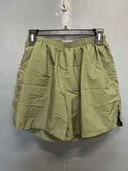 Soffe USMC Marine Corps Olive Green PT Running Track Shorts Size Small