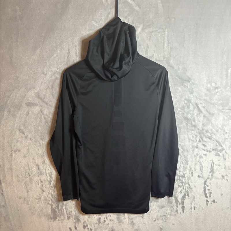 Nike Elite Dri-FIT Men’s S Black Pullover Hoodie Long Sleeve Moisture Wicking gallery