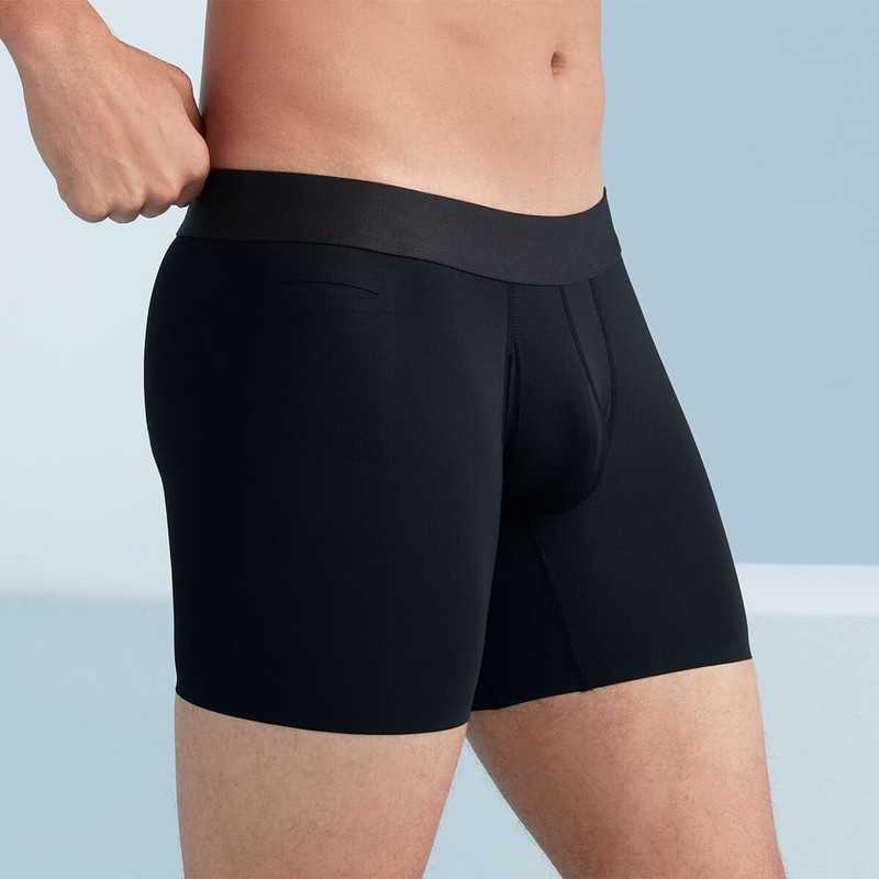 MeUndies – Men’s MoveMe Moisture Wicking, Anti Odor, Quick Dry Large, Black gallery