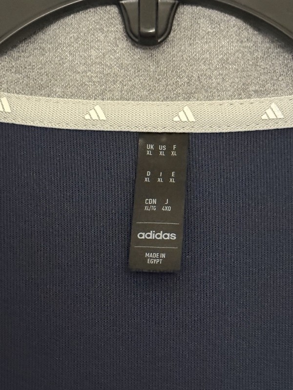 Adidas “Elevated” 1/4-Zip Golf Jersey Top, NWT - Men’s XL, Navy, $70 gallery