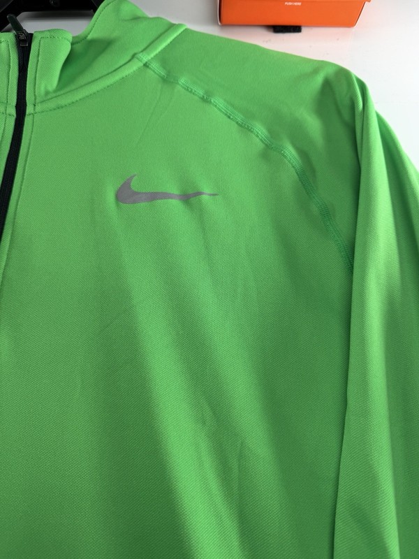 Nike Running Dri-Fit Men’s XXL Racer 1/4 Zip L/S 648588-361 gallery
