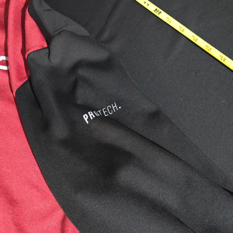 Druids 1/4 Zip Pullover Men 3XL Red Black Athletic Performance Long Sleeve Shirt gallery