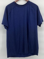 VRST Men’s SS Circuit Seamless Top Space Dye Blue/Black
