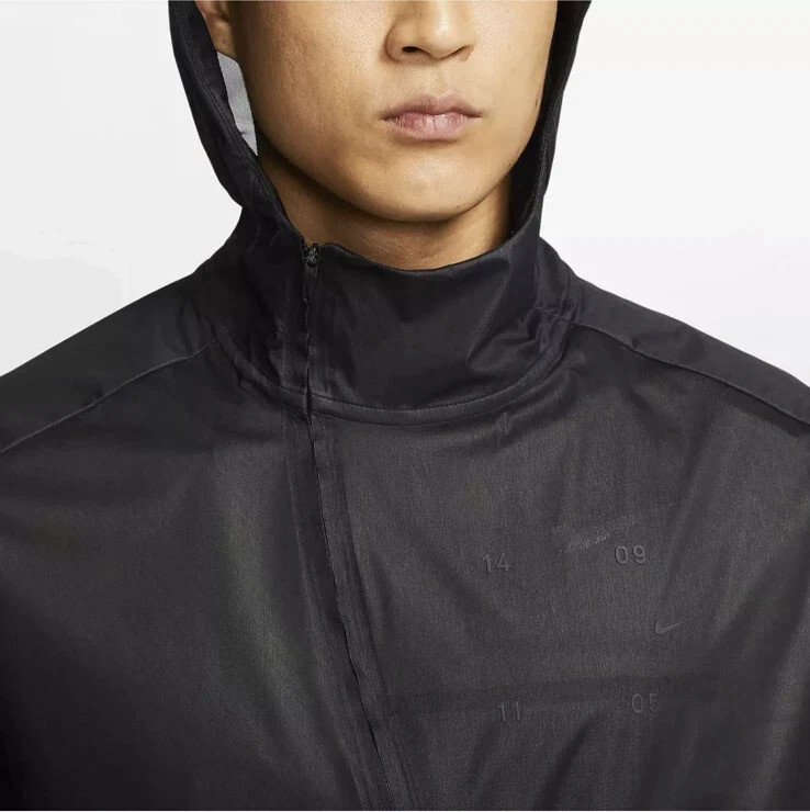 🔥TechPack 3-Layer Runnin🏃Jacket H2O/Windproof Nike CT2381🖤BLK Mns Medium🔥NWT gallery