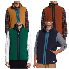 The North Face Men’s Vest Full-Zip Front Pockets Carbondale Casual Outwear Top