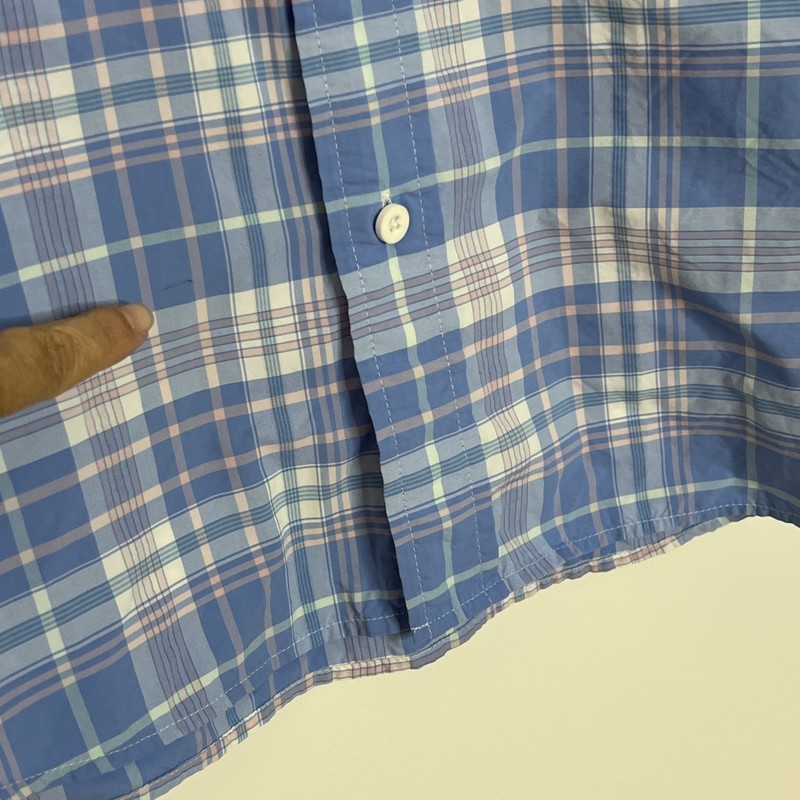 Vineyard Vines Mens Size XL Performance Fishing Harbor Shirt Vented Blue Nylon gallery