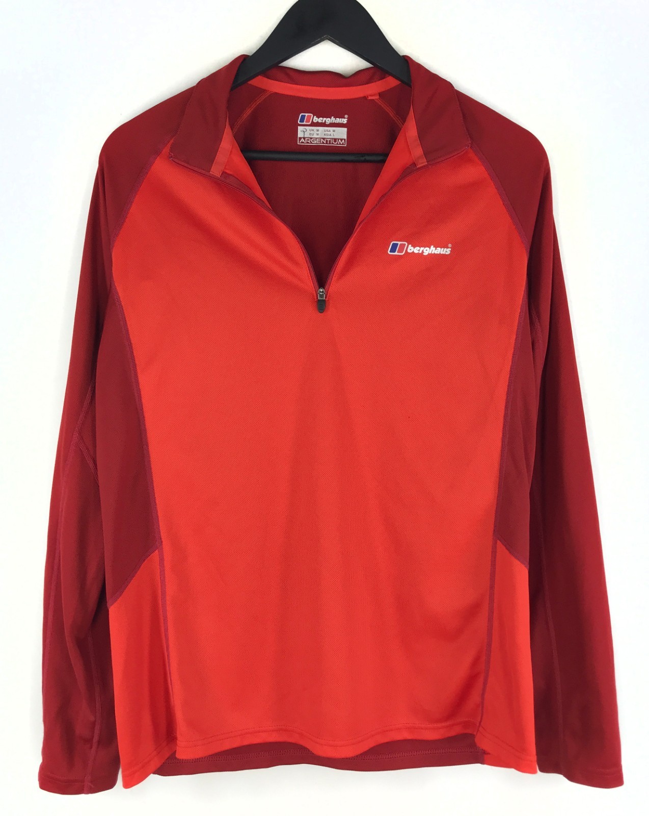 Mens Berghaus Argentium Pullower Activewear Top Base Layer Outdoor Hiking Size M gallery