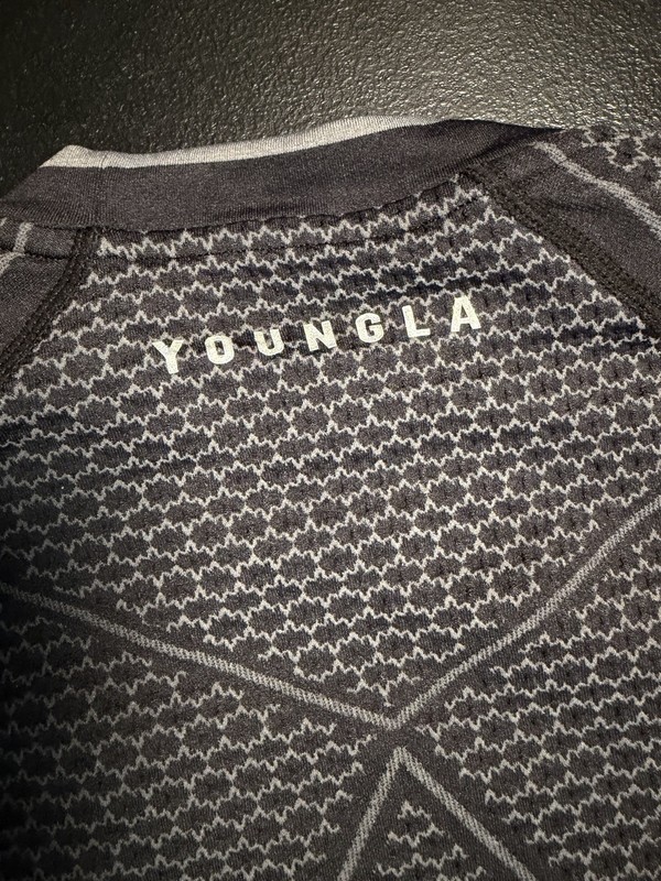 YoungLA Batman Compression Short Sleeve Black Size Men’s Small gallery