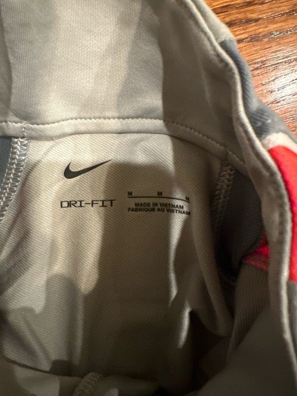 Nike x Palace England Strike Training Drill Top Mens Medium Pewter Grey IM3229 gallery