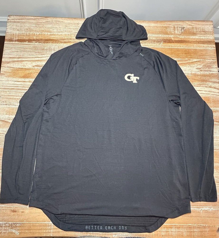 Lululemon Georgia Tech Better Each Day Hoodie Shirt Mens Sz XXL Athletic