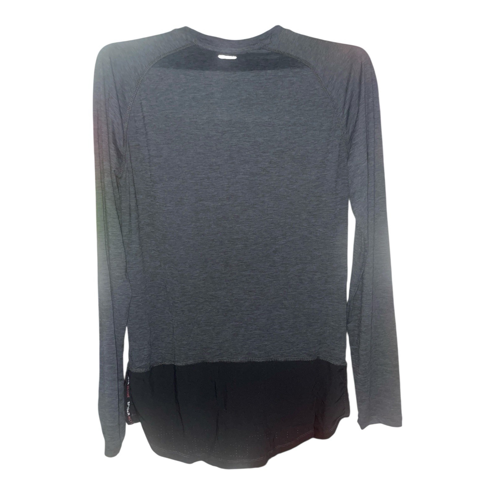 Spyder Active Breathable Quick Dry Stretch Long Sleeve Shirt Mens S SPM105 Gray gallery