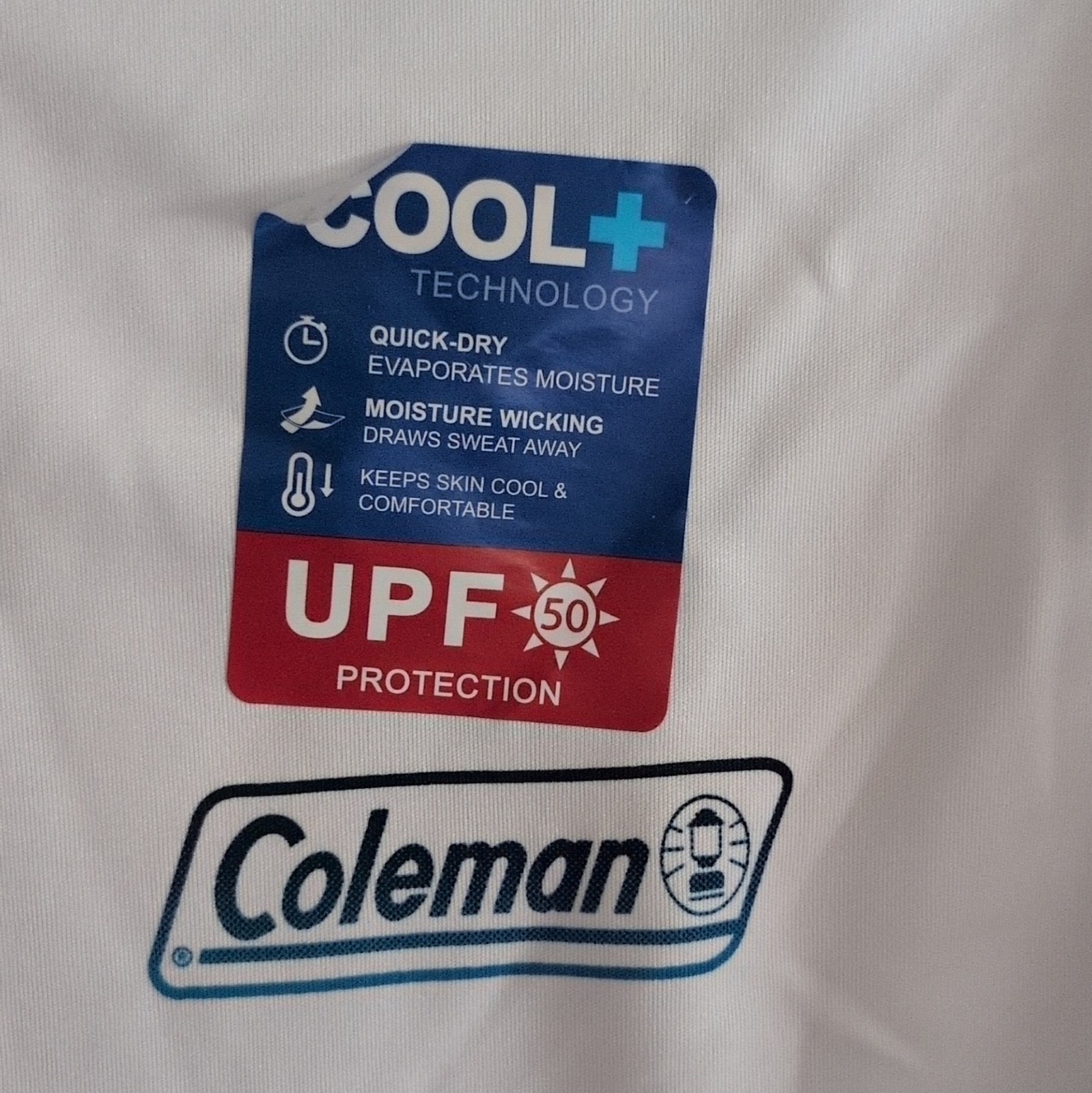 Coleman Cool+ UPF 50 Quick Dry Moisture Wicking Sun Tee 2-Pack M W/Gr gallery