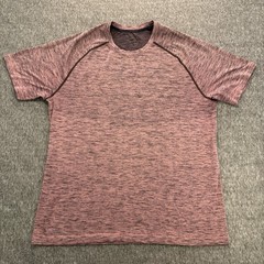 Rhone Men’s Performance Raglan Athletic Shirt Black Size XL Gym Workout Top