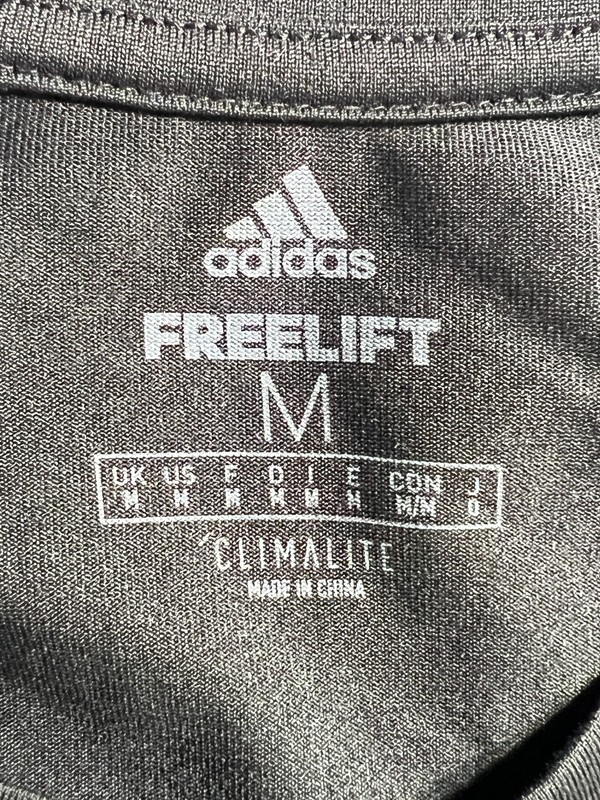 Adidas Workout T-shirt Freelift Climalite | Men's | Black/White | Medium | gallery