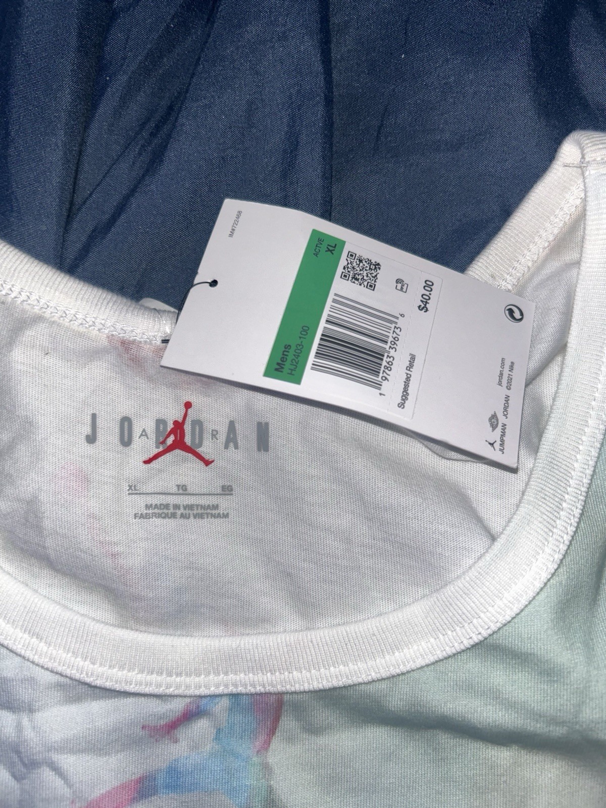 Nike Air Jordan Flight Essentials Flamingo Tank Top Men's Size XL HJ2403-100 gallery