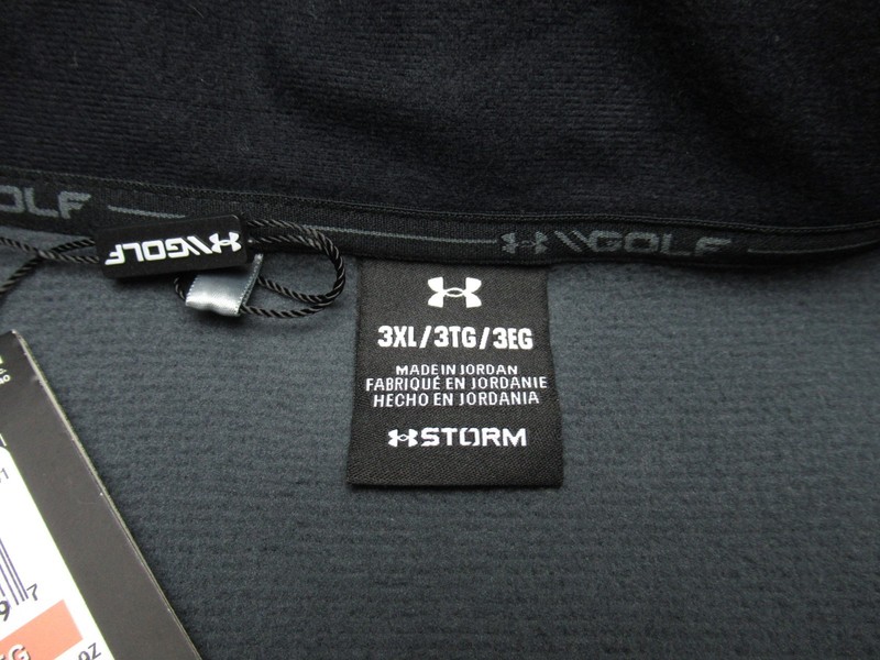 Under Armour NWT UA Storm Sweaterfleece 1/4 Zip Pullover Golf Sweater Mens 3XL gallery